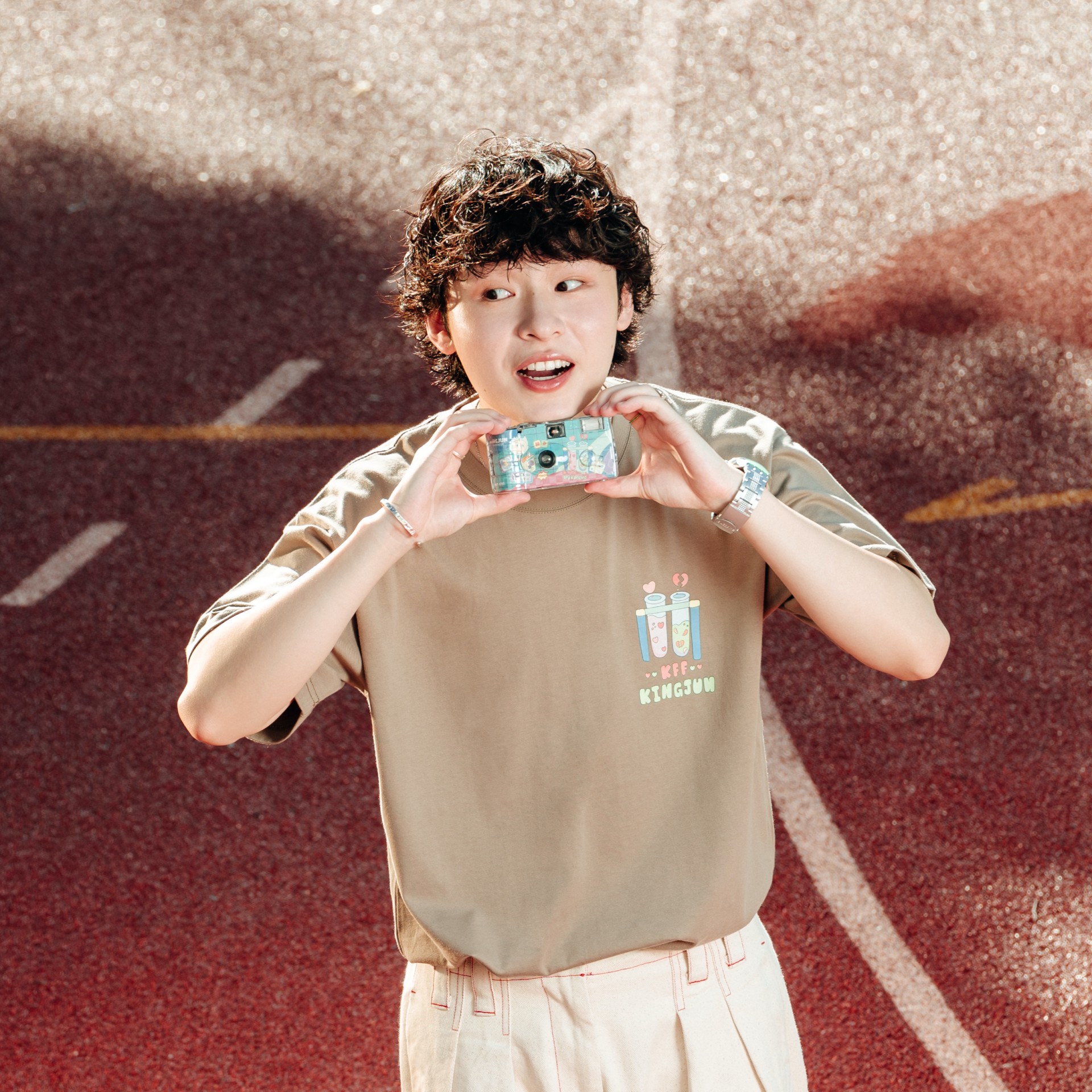 KINGJUN青春態度要有  聯名潮T-圖片